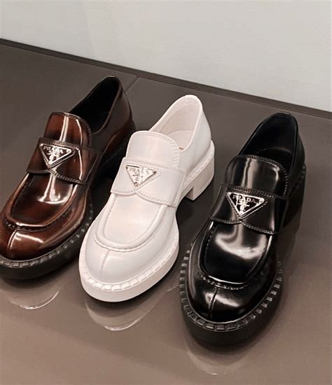 prada clear loafers|clearance prada loafers.